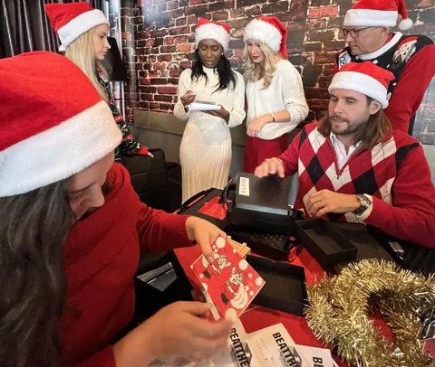 Beat the Box Rescue Santa, team building de Catalyst en México