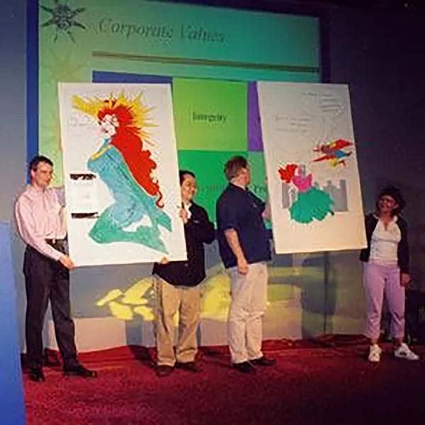 Cartoon Capers, team building de Catalyst en México
