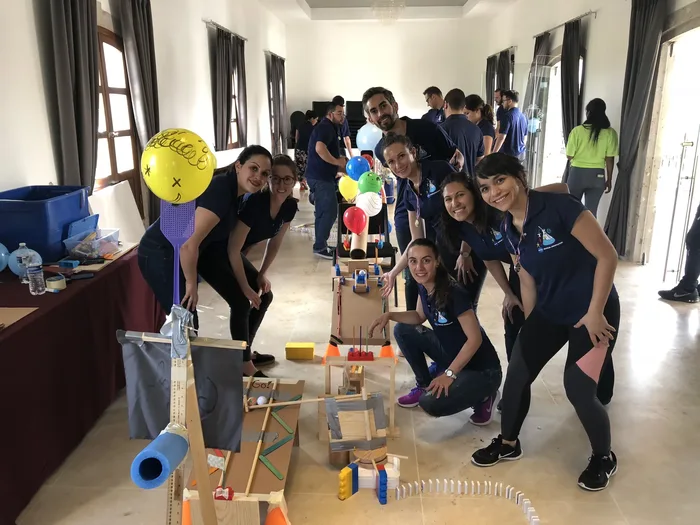 Chain Reaction Lifesize, team building de Catalyst en México