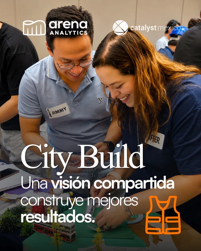 Colaboradores en plena dinámica de City build
