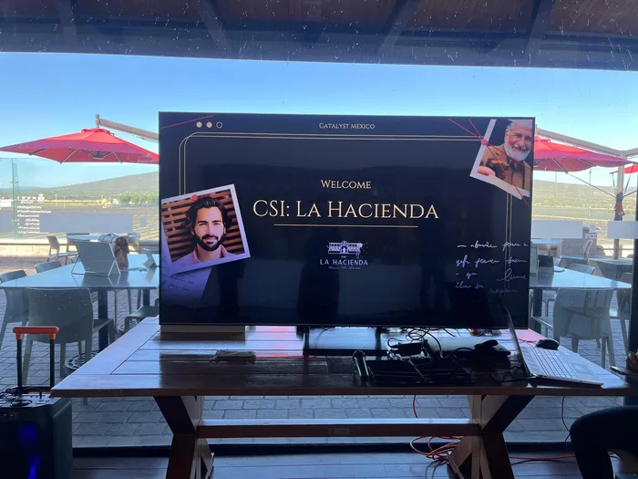 CSI: La Hacienda Online, team building de Catalyst en México