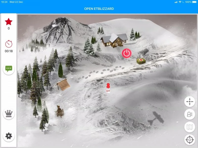 Escape The Blizzard