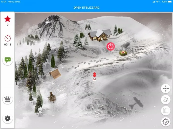Momento 1 de Escape The Blizzard