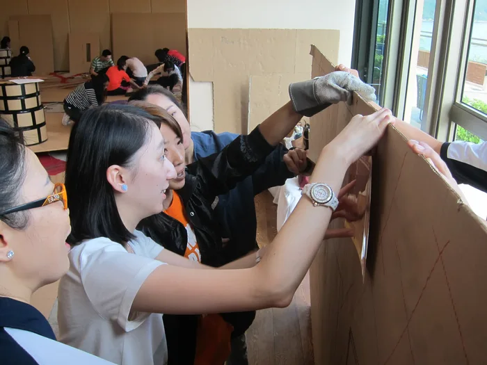 Flat Out: Pyramid Puzzle, team building de Catalyst en México
