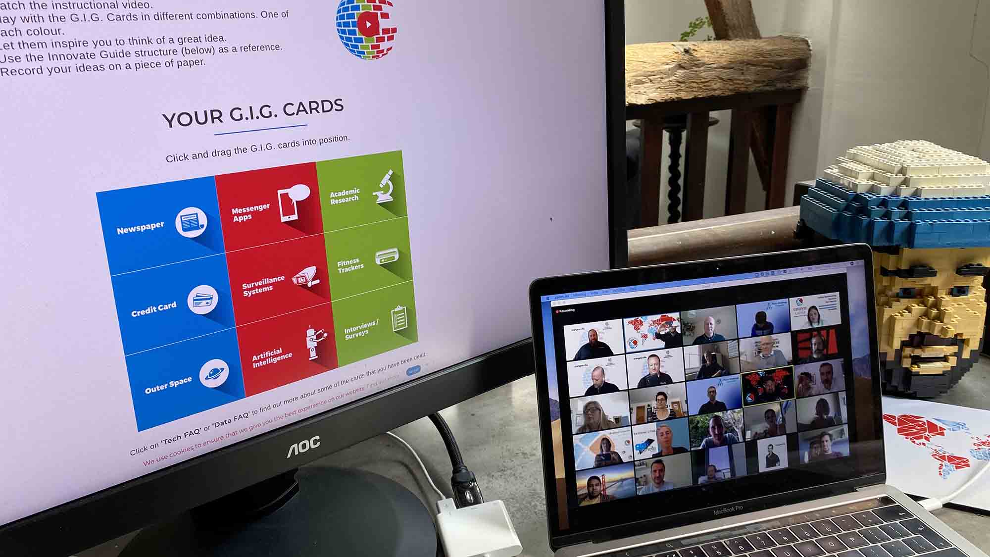 Global Innovation Game - Digital, team building virtual de Catalyst