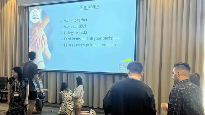 Give Backpack, team building de Catalyst en México