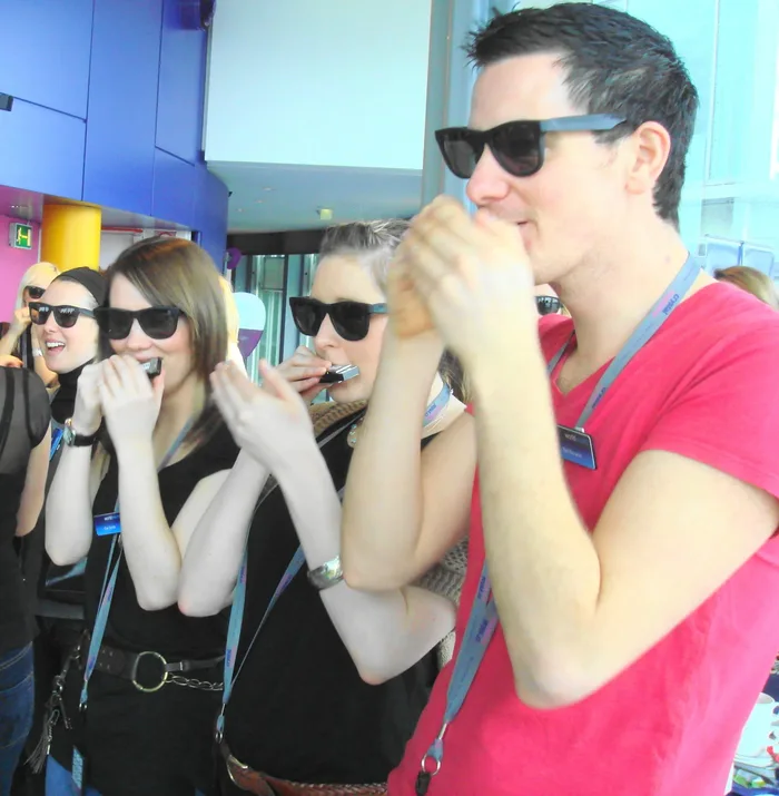 Harmonica harmony, team building de Catalyst en México
