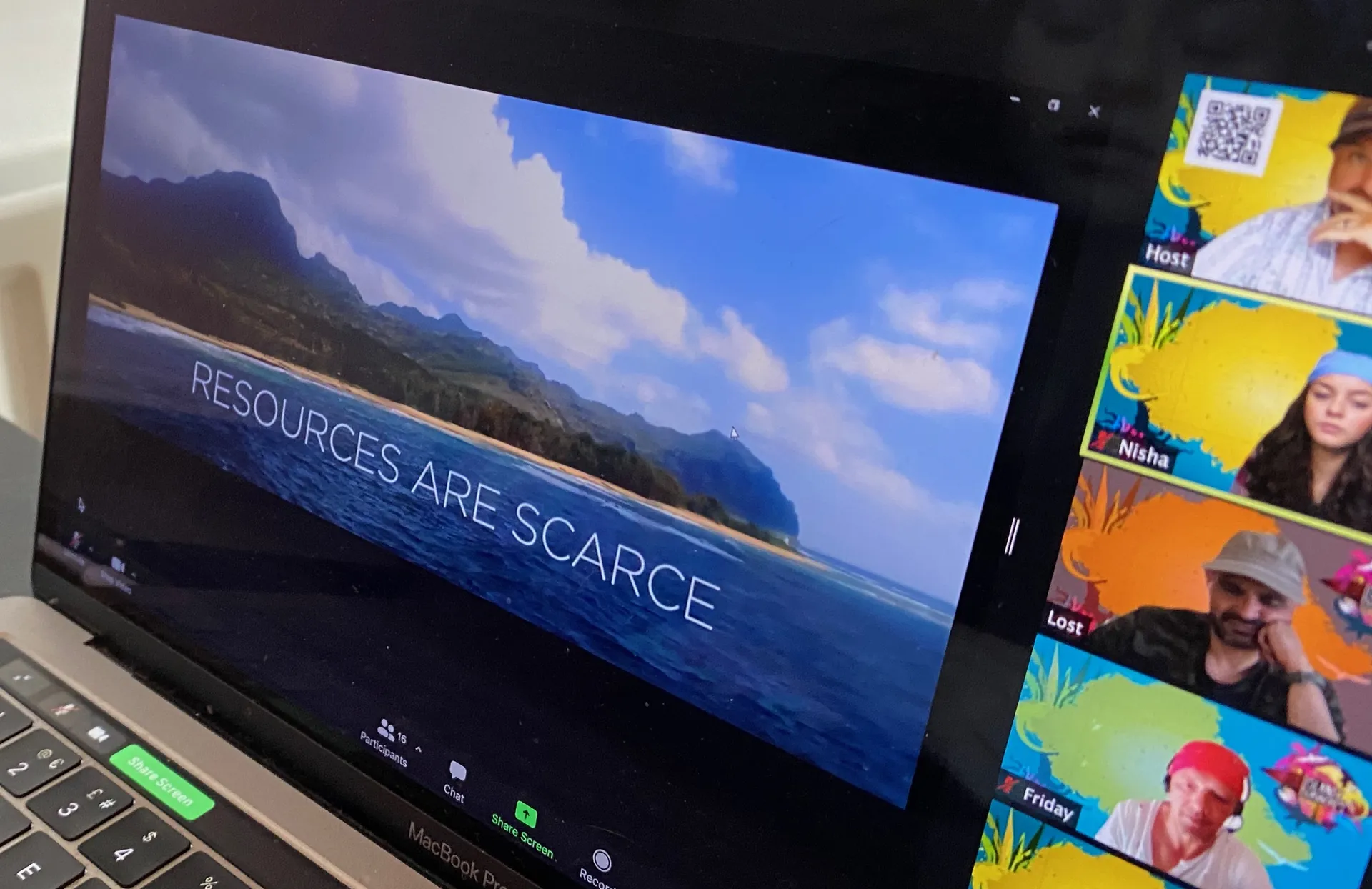 Island Survivor: team building en línea para empresas