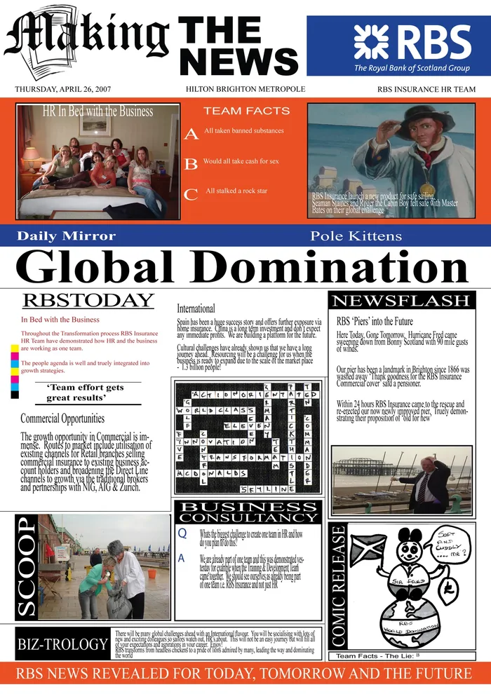 Momento de Making The News, dinámica de integración por Catalyst