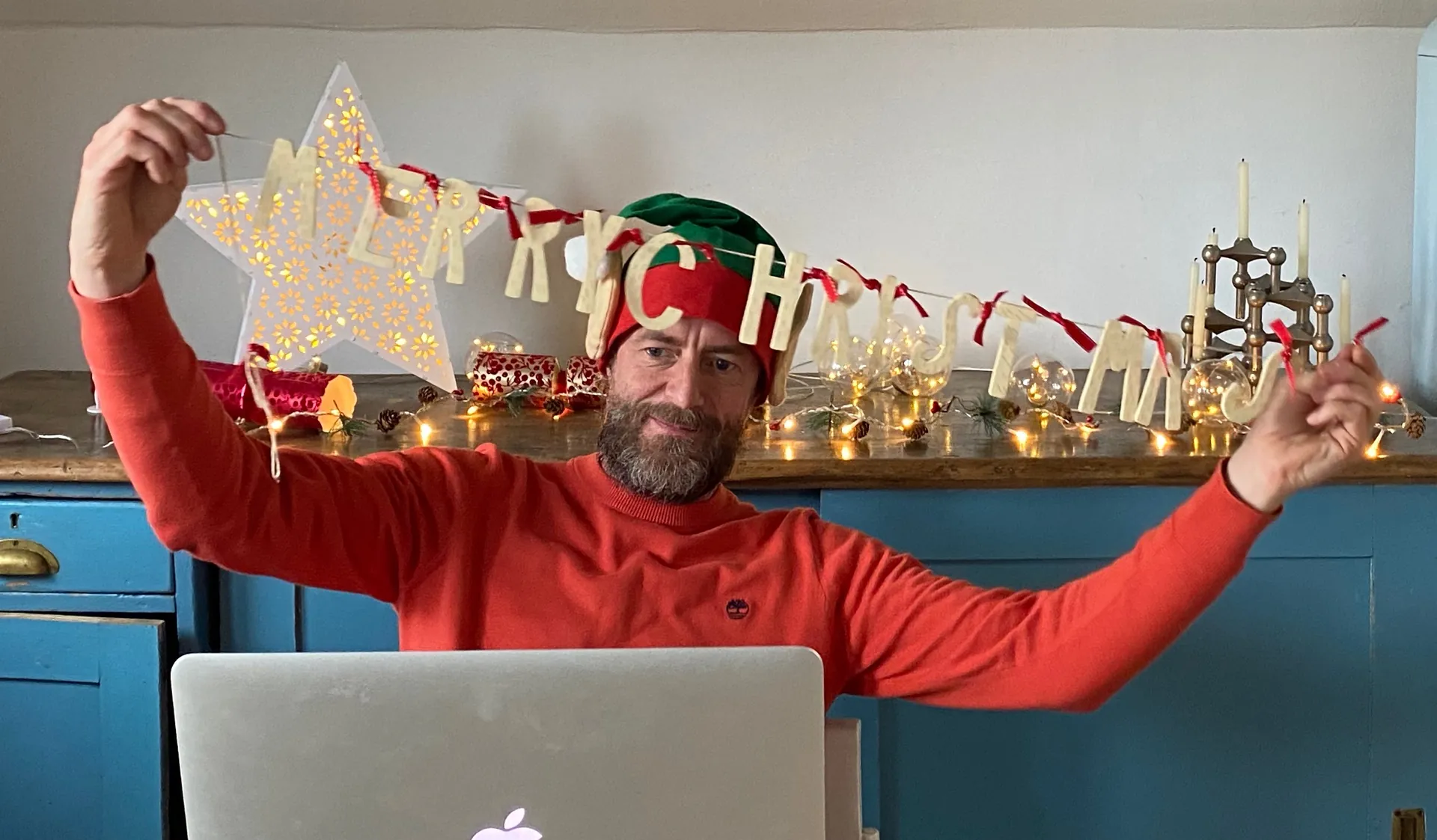 Participantes conectados en Quickfire Festive Online