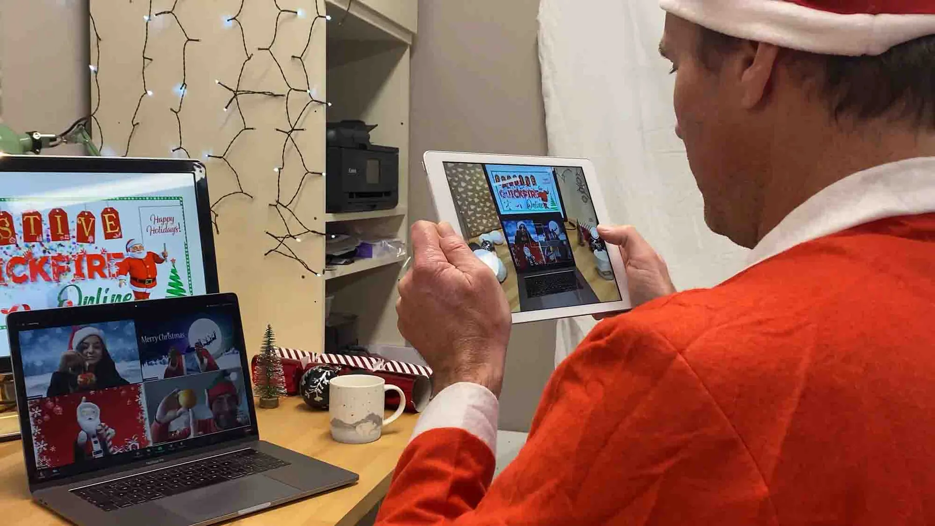 Quickfire Festive Online: team building en línea para empresas