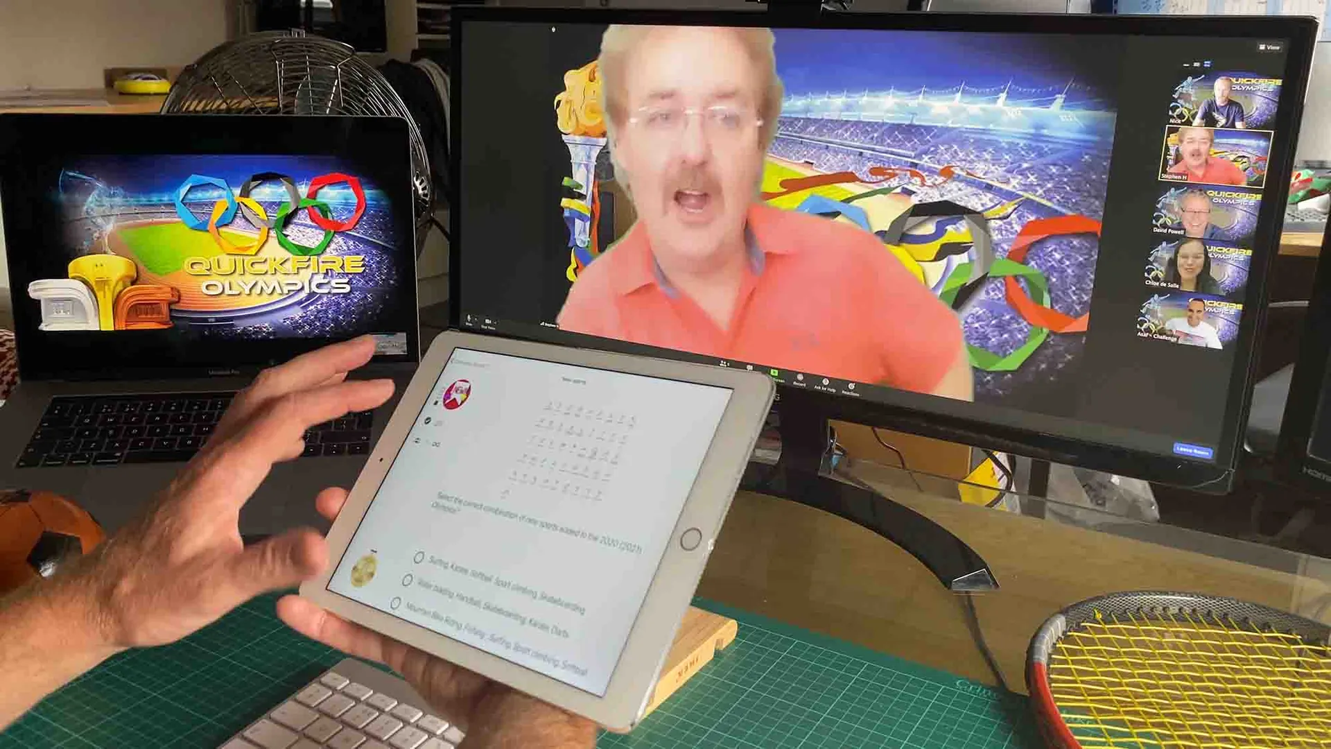 Quickfire Olympics Online, team building virtual de Catalyst