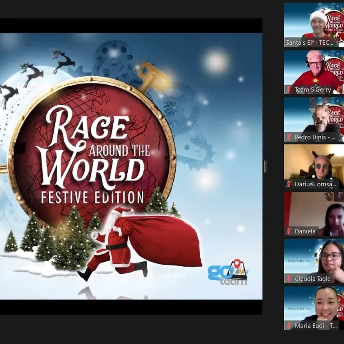 Momento 4 de Race Around The World Navidad