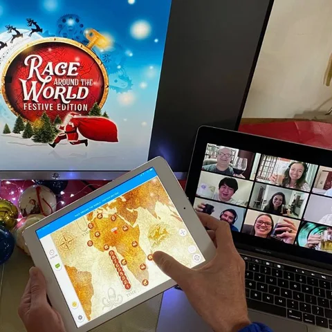Race Around The World Navidad