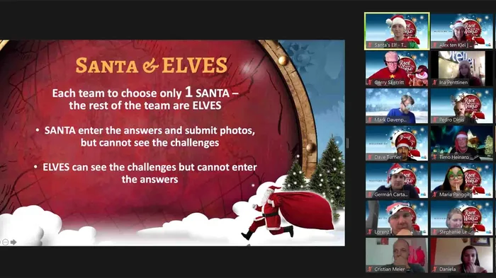 Race Around The World Navidad, team building de Catalyst en México
