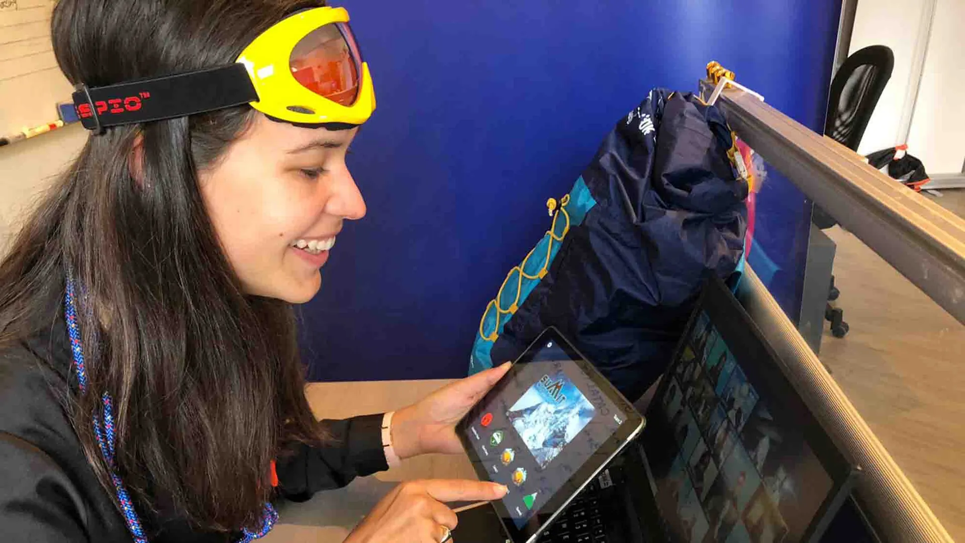 Participantes conectados en Summit Challenge Online