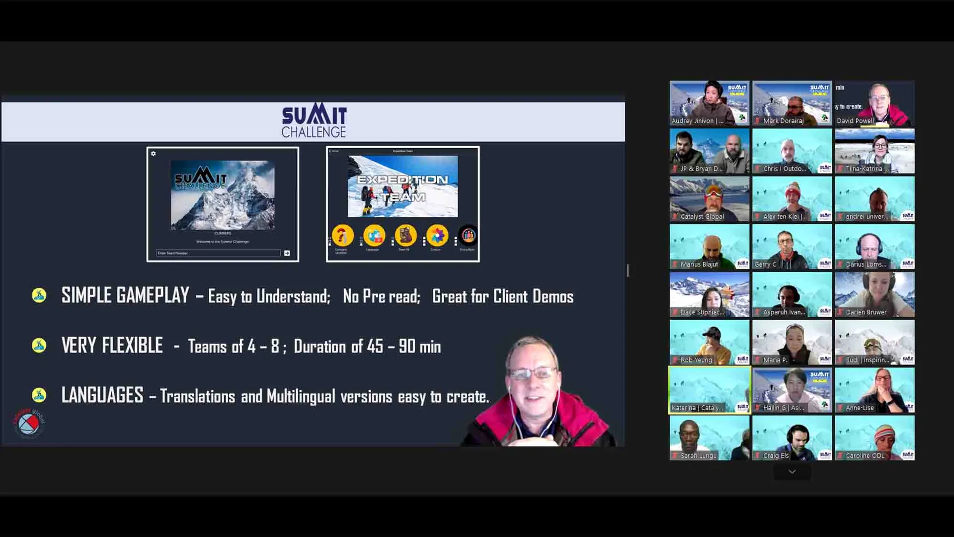 Summit Challenge Online: team building en línea para empresas