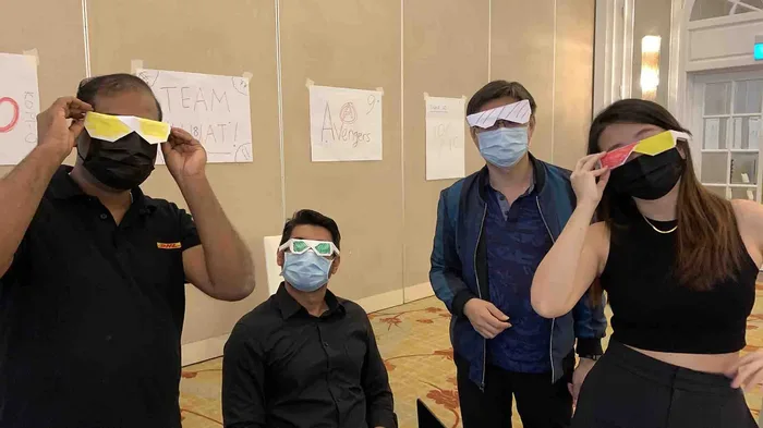 Momento de Summit Challenge, dinámica virtual por Catalyst