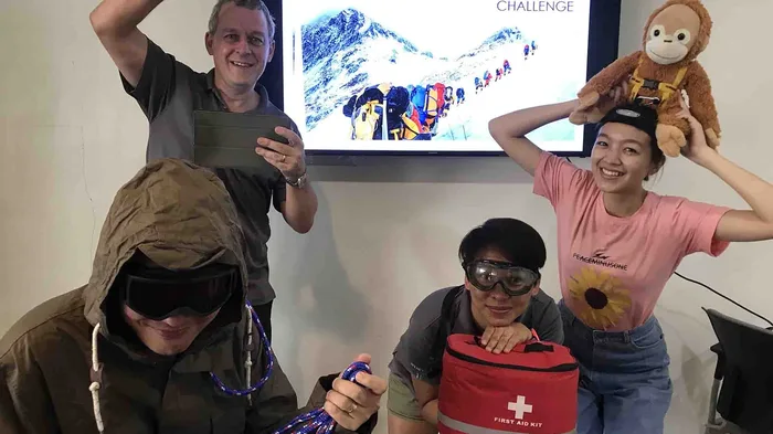 Participantes conectados en Summit Challenge