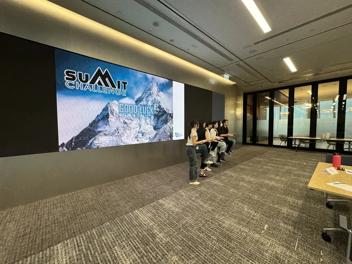 Momento de Summit Challenge, dinámica virtual por Catalyst