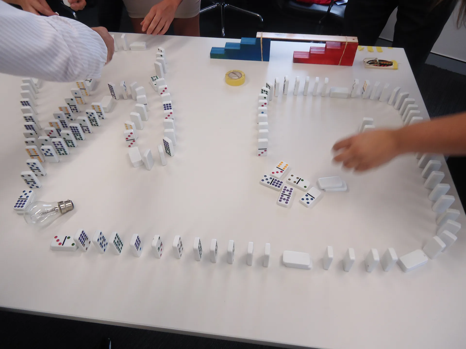 Momento de The Domino effect, dinámica de integración por Catalyst