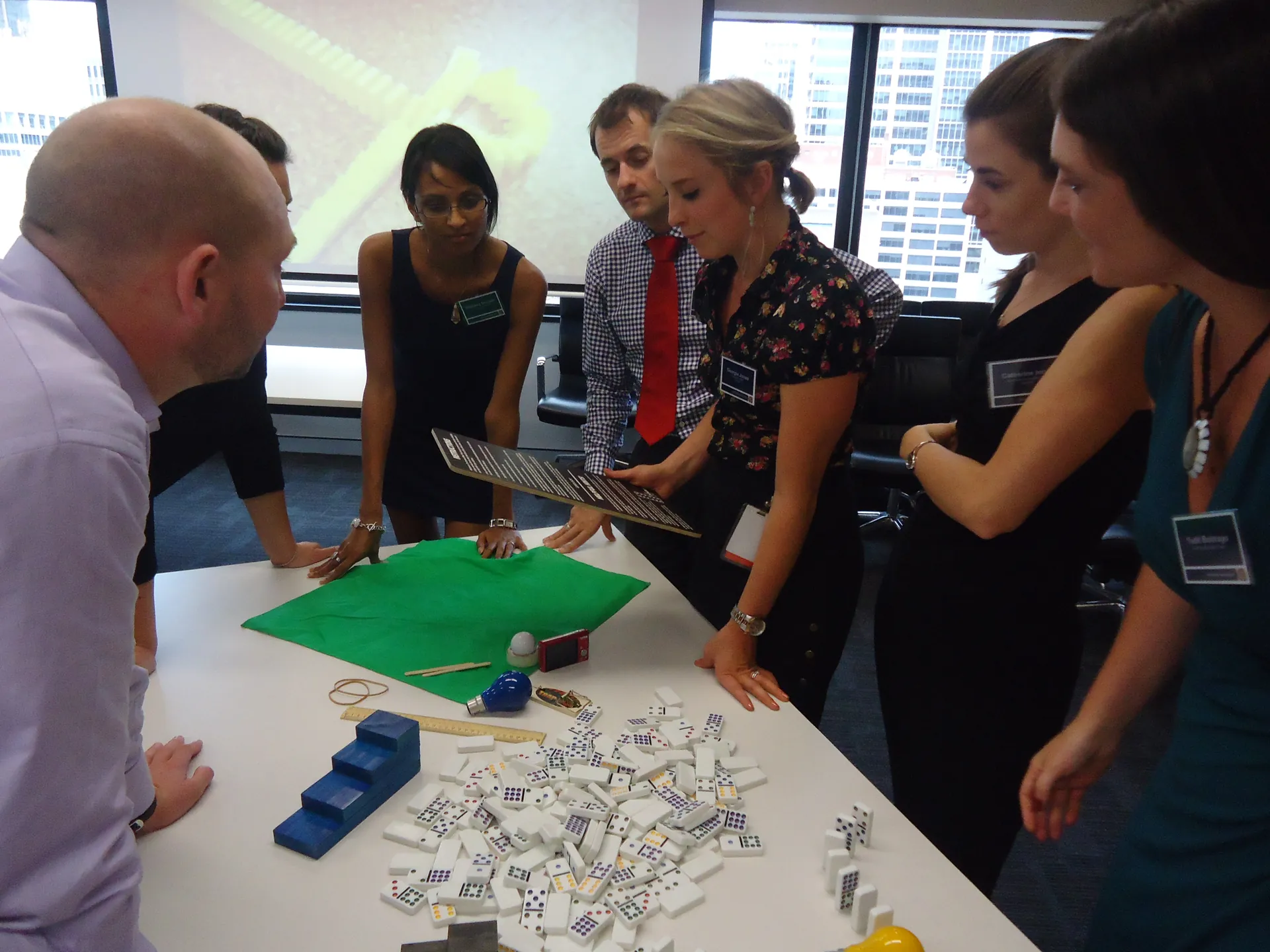 The Domino effect, team building de Catalyst en México