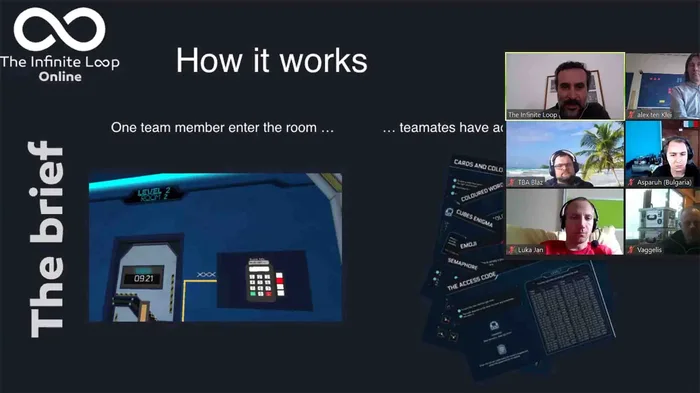 The Infinite Loop - Online, team building virtual de Catalyst