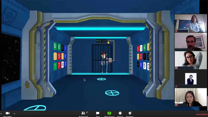 Momento de The Infinite Loop - Online, dinámica virtual por Catalyst