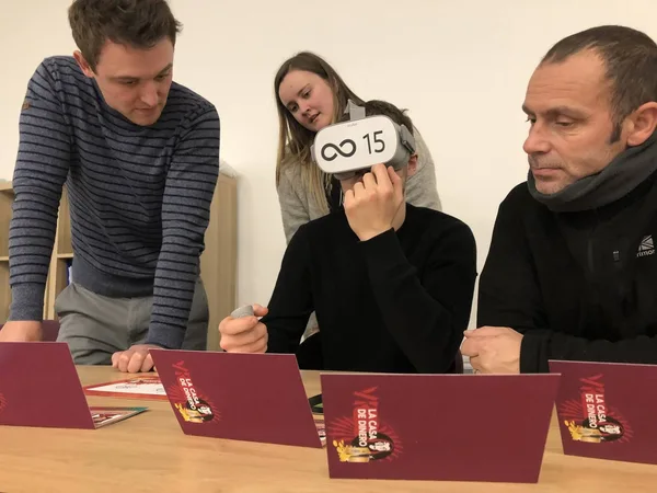 Momento 2 de VR: La Casa de papel