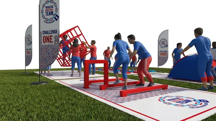 Colaboradores en plena dinámica de Worlds Strongest Team