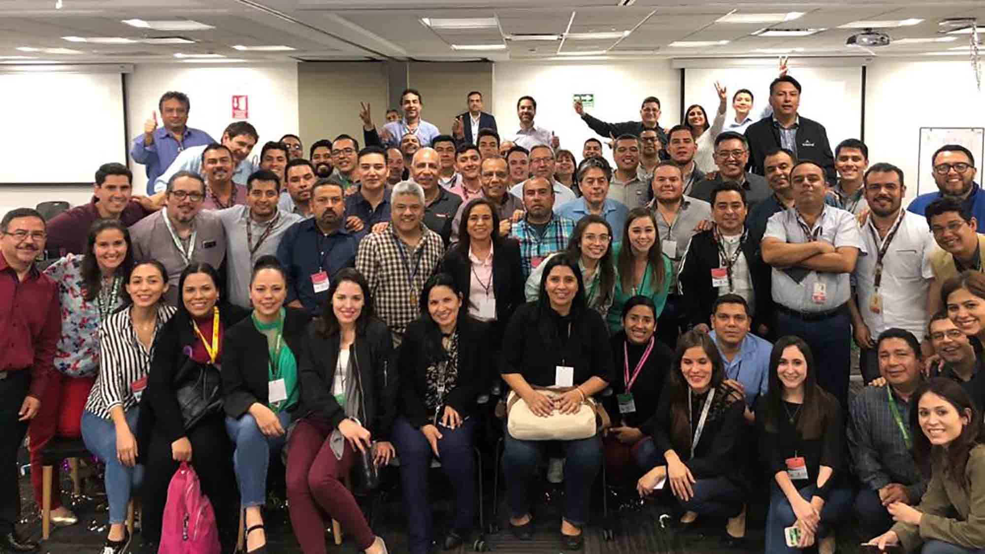 Un gran día de team building con equipos de diferentes generaciones.