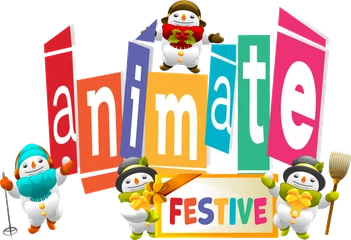 Logo oficial de Animate Festive