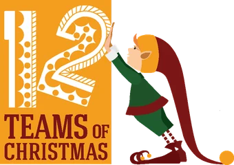 Logo oficial de Twelve Teams of Christmas