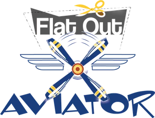 Logo oficial de Flat Out Aviator