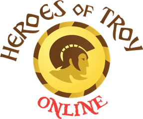 Logo oficial de Heroes of Troy - Online