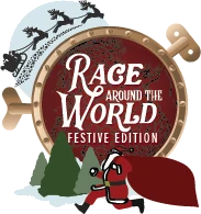 Logo oficial de Race Around The World Navidad