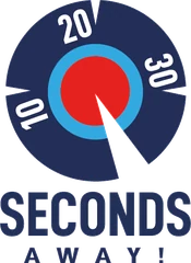 Logo oficial de Seconds Away